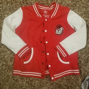 UGA Georgia Bulldog varsity jacket 4t